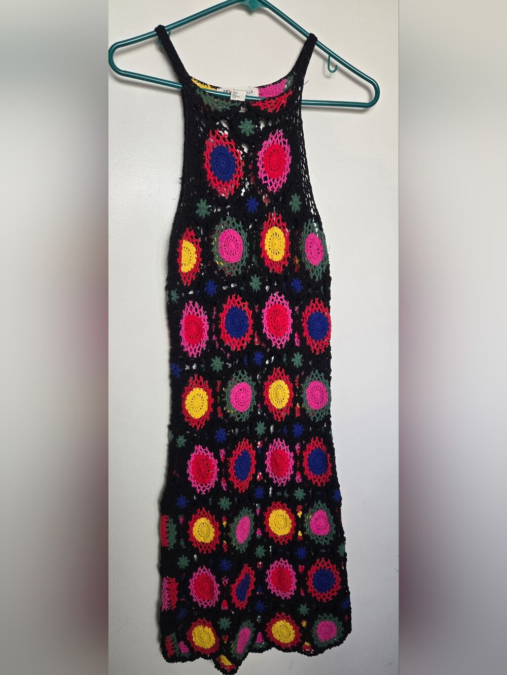 Funky Crochet Festival Beach Dress
